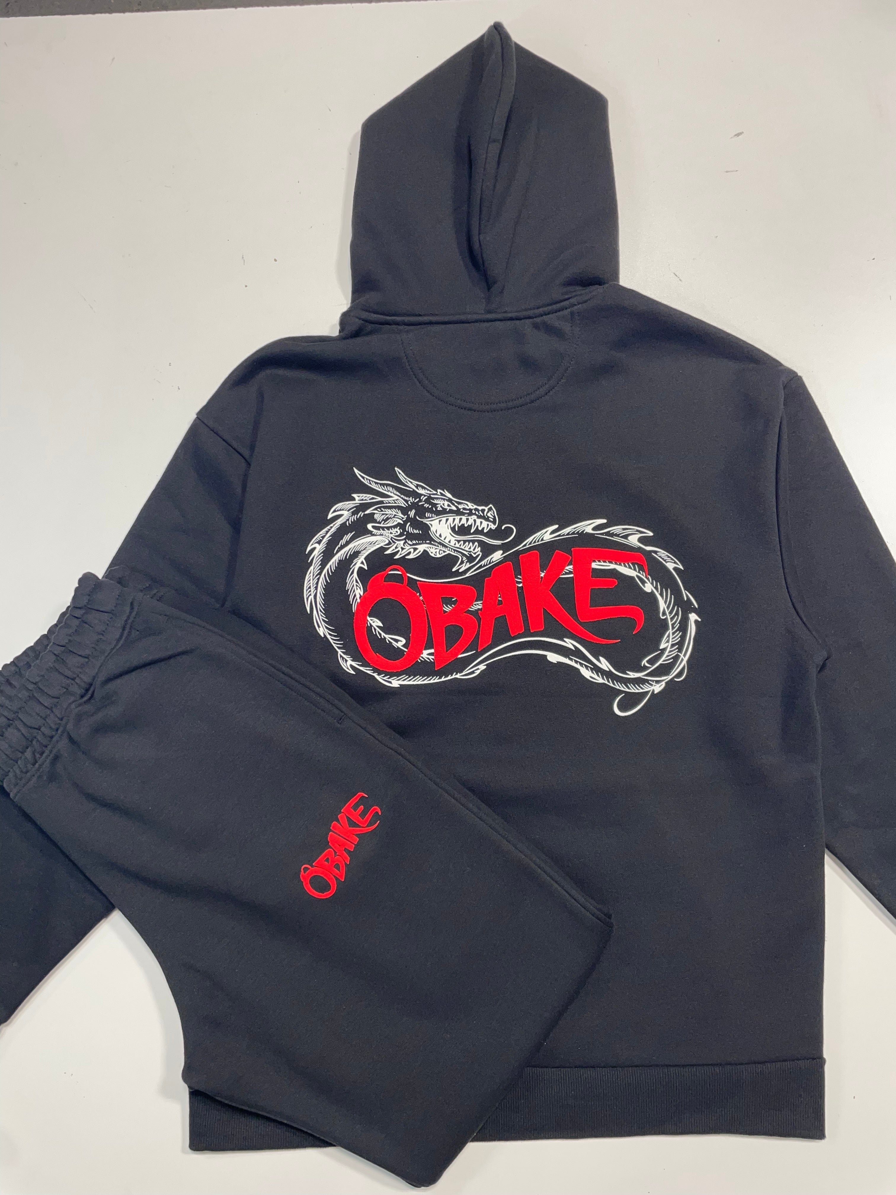 Black Obake Dragon Hoodie