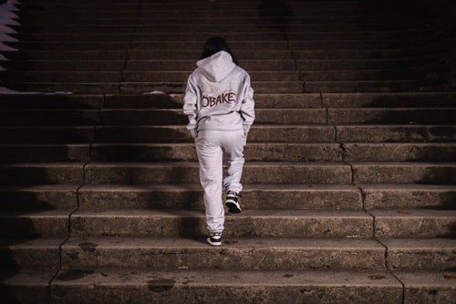 Gray Obake Dragon Hoodie