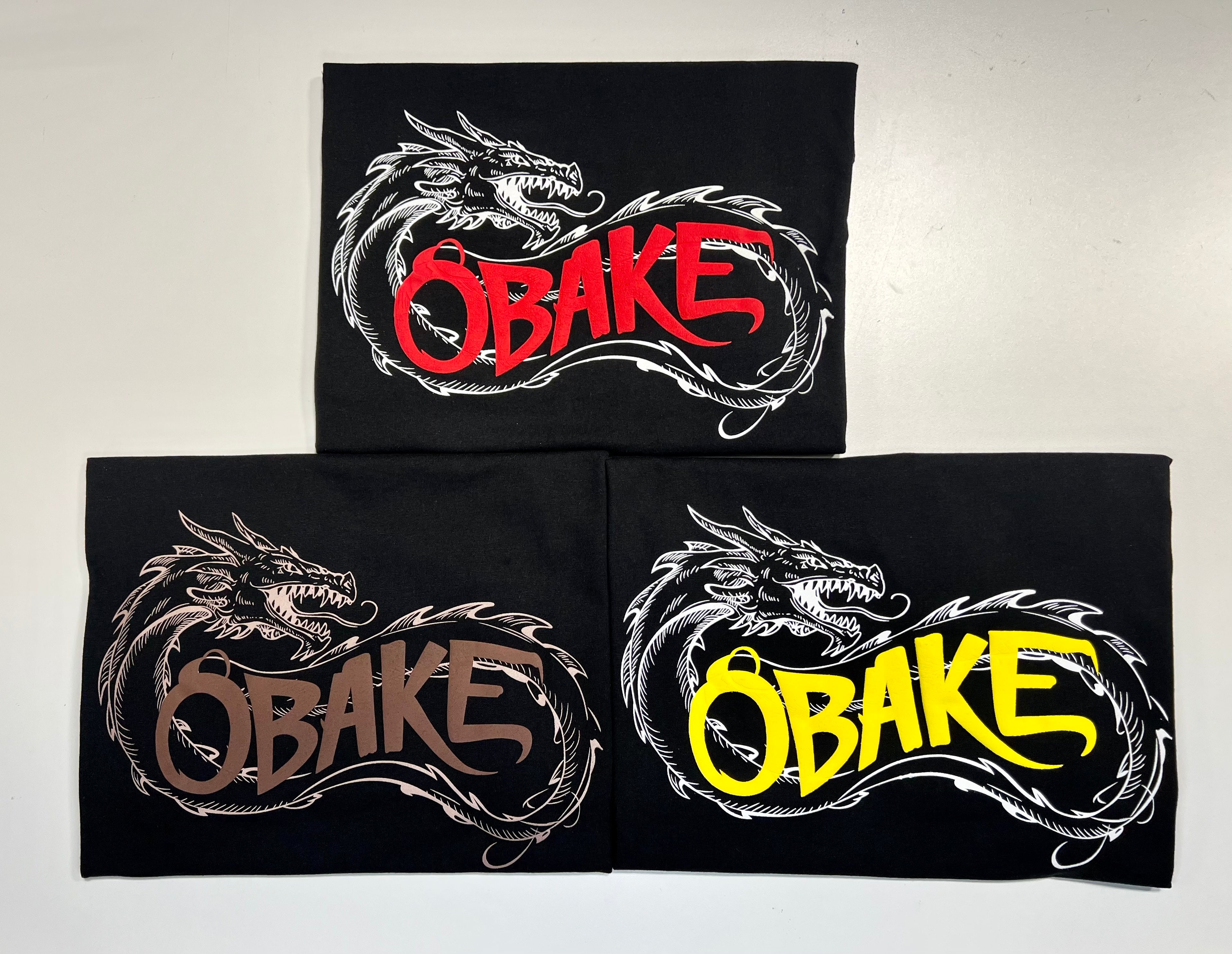 Obake Dragon Black Short Sleeve Tee